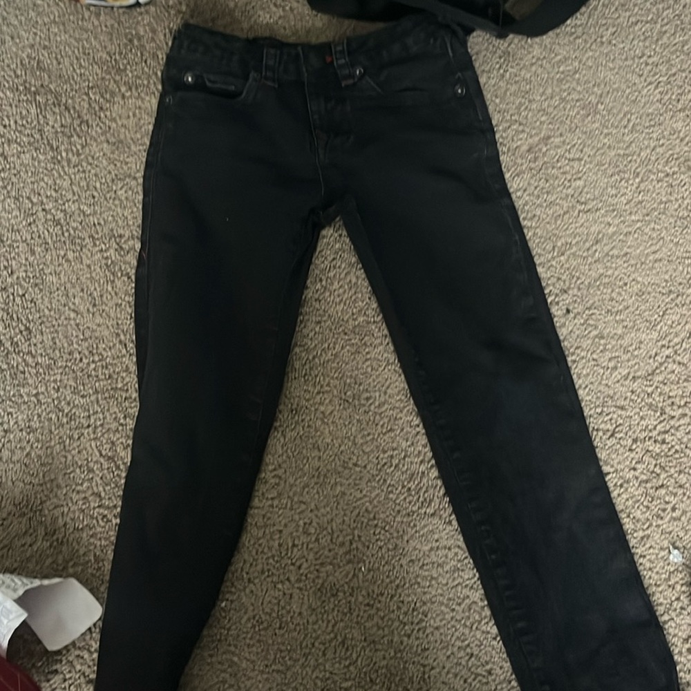 Black true religion jeans